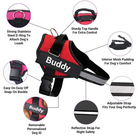 HydraPaw™ Personalized Dog Harness