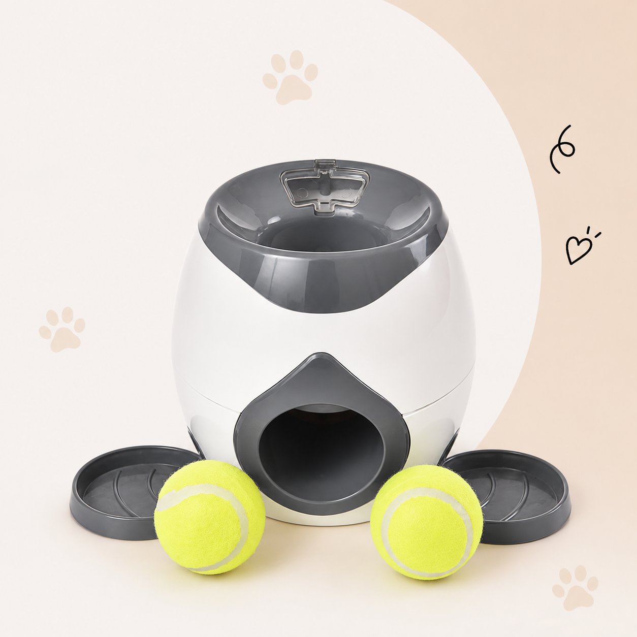 HydraPaw™ Interactive Treat & Tennis Ball Toy