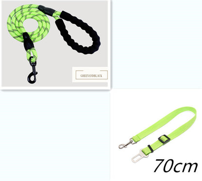 Hydrapaw™ Trail Leash — Reflective Rope Leash with Padded Grip
