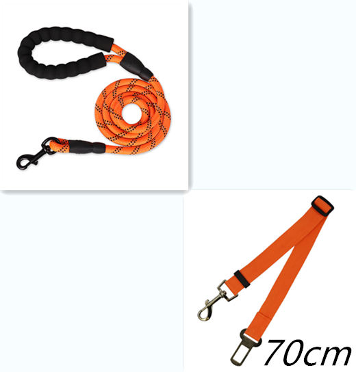 Hydrapaw™ Trail Leash — Reflective Rope Leash with Padded Grip