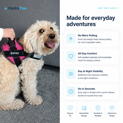 HydraPaw™ Personalized Dog Harness