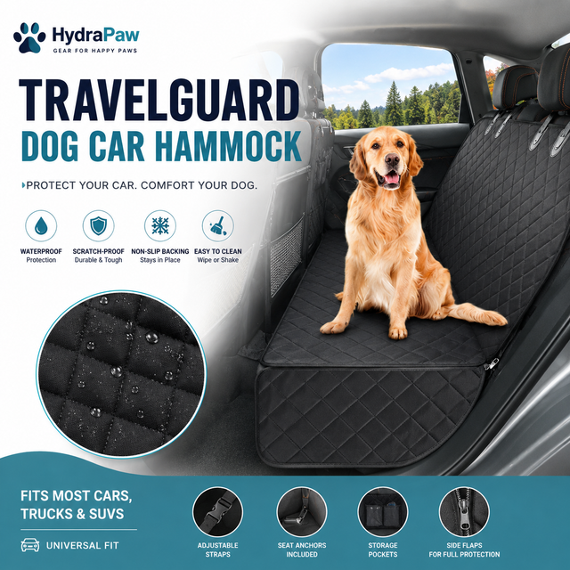 HydraPaw™ TravelGuard Dog Car Hammock
