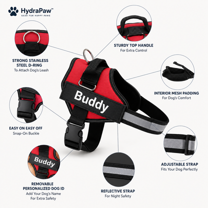 HydraPaw™ Personalized Dog Harness