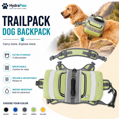 HydraPaw™ TrailPack Dog Backpack