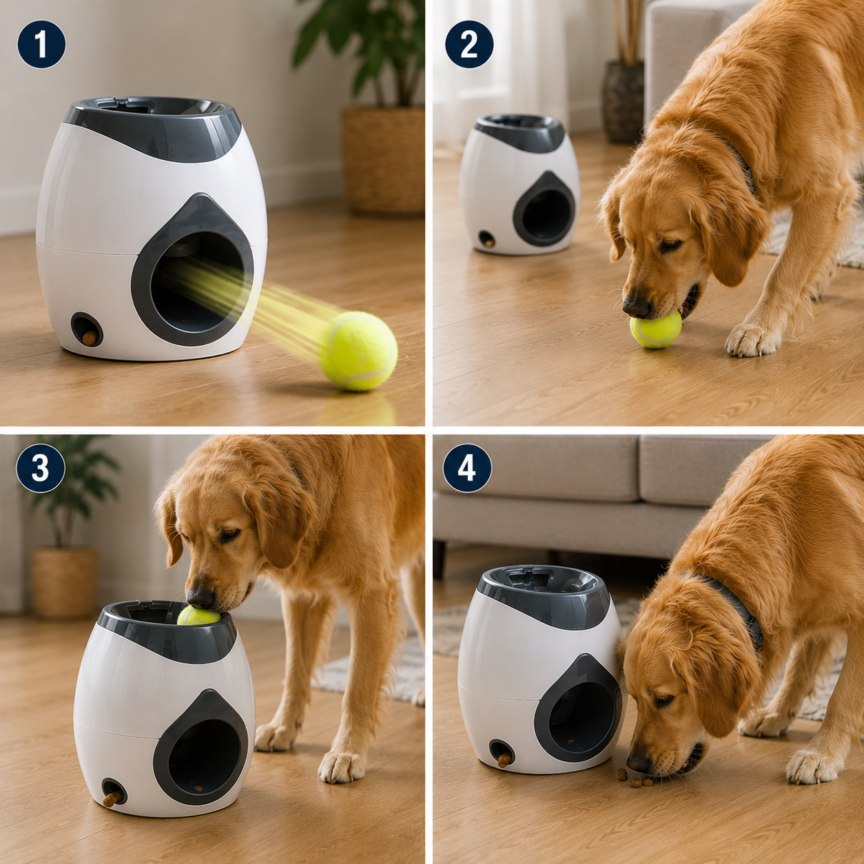 HydraPaw™ Interactive Treat & Tennis Ball Toy