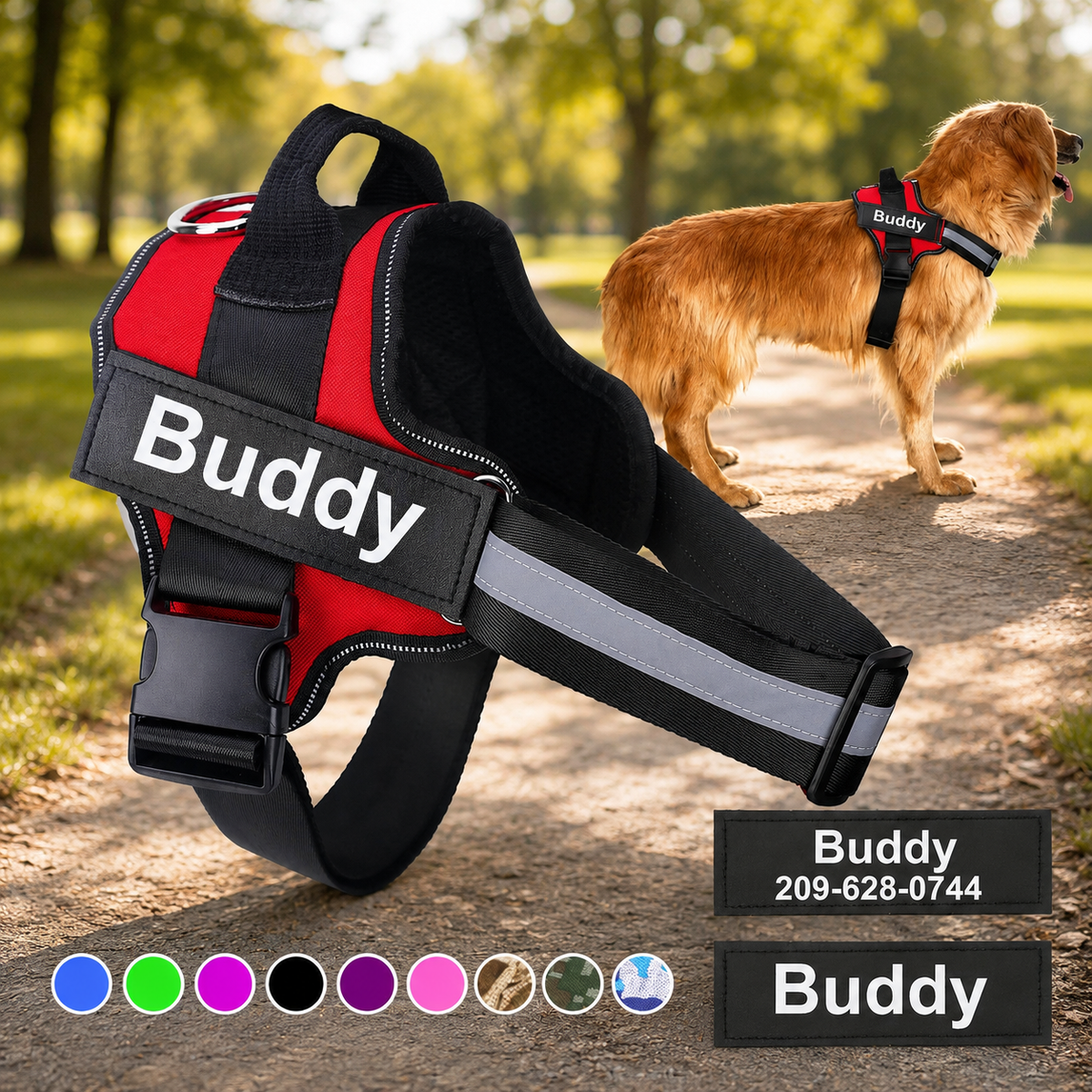 HydraPaw™ Personalized Dog Harness