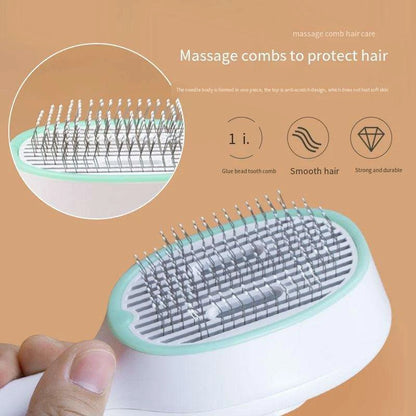 Hydrapaw™ UV Self-Cleaning Pet Brush — The 3-Minute Clean Ritual for Cats & Dogs