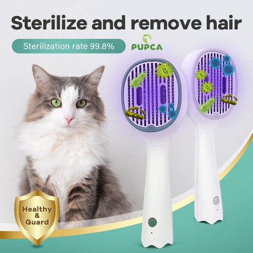 Hydrapaw™ UV Self-Cleaning Pet Brush — The 3-Minute Clean Ritual for Cats & Dogs